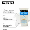 Protetor Solar Corporal Loção FPS 70 Neutrogena Sun Fresh 120ml