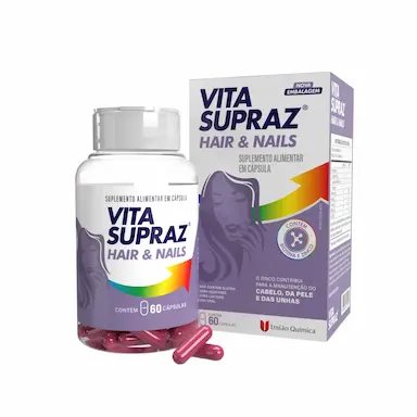 Polivitamínico Vita SuprAZ Hair Cabelos e Unhas 60 cápsulas