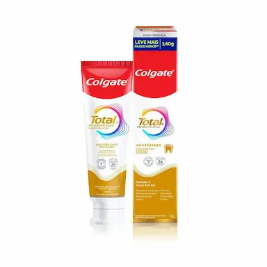 Creme Dental Colgate Total Prevenção Ativa Antitártaro 140g