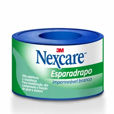 Esparadrapo Impermeável Nexcare Branco 25mm x 3m