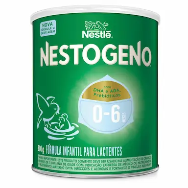 Fórmula Infantil Nestogeno 1 Nestlé 0 a 6 meses 800g