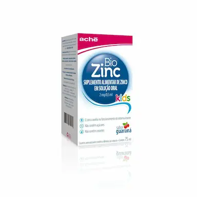 Zinco BioZinc Kids 2mg/0,5ml Infantil 75ml