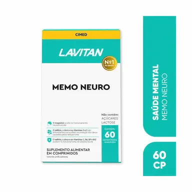 Polivitamínico Lavitan Memo Neuro 60 comprimidos