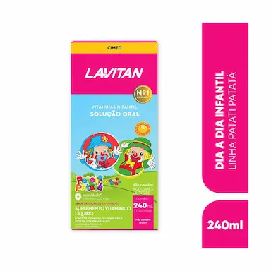 Polivitamínico Lavitan Infantil Tutti-Frutti 240ml