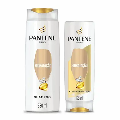 Kit Pantene Pro-V Hidratação Shampoo 350ml + Condicionador 175ml