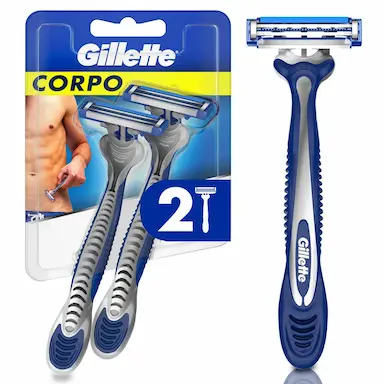 Aparelho para Depilação Gillette Corpo Descartável 2 unidades
