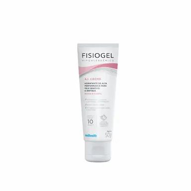 Creme Hidratante Corporal Fisiogel Ação Calmante A.I com 50g