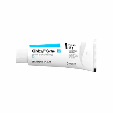 Gel Clindoxyl Control 5% para Acne com 45g