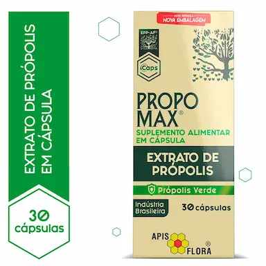 Extrato de Própolis Propomax com 30 cápsulas