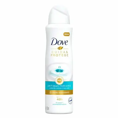 Desodorante Antitranspirante Aerosol Dove Cuida & Protege Antibacteriano Feminino 72h 150ml
