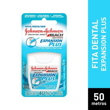 Fita Dental Johnson's Reach Expansion Plus 50 metros