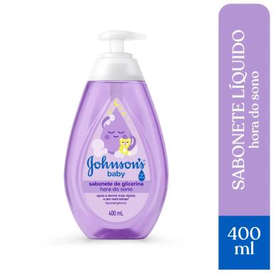 Sabonete Líquido Infantil Johnson's Hora do Sono 400ml