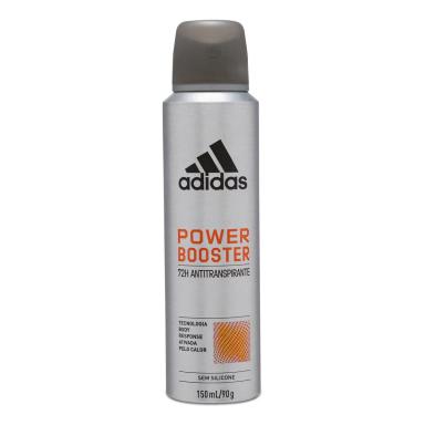 Desodorante Antitranspirante Aerosol Adidas Power Booster Masculino 72h 150ml