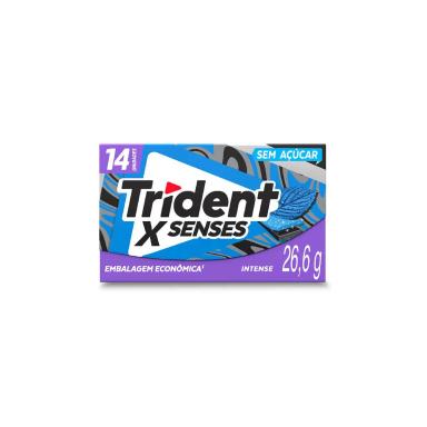 Goma de Mascar Trident Fresh Intense 14 Unidades