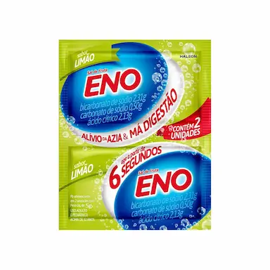 Sal de Fruta Eno Limão Pó Efervescente 5g 2 envelopes