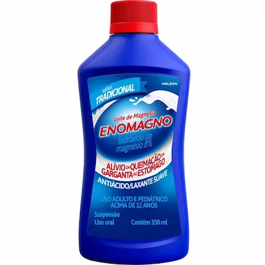 Leite de Magnésia EnoMagno Tradicional Suspensão Oral 350ml