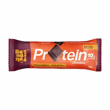 Barra de Proteína Banana Brasil Protein Chocolate 30g