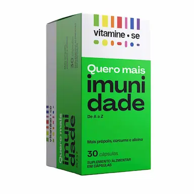 Polivitamínico Vitamine-se Quero Imunidade 30 cápsulas
