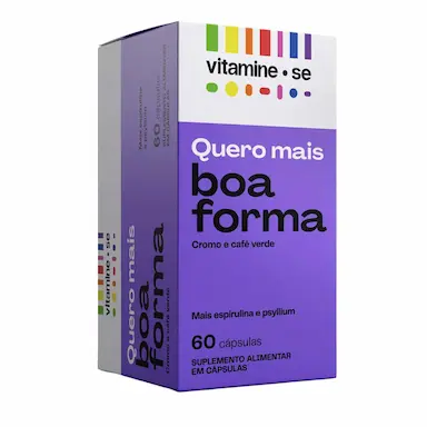 Suplemento Alimentar Vitamine-se Quero Boa Forma 60 cápsulas