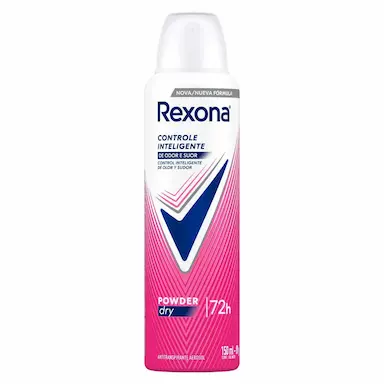 Desodorante Antitranspirante Aerosol Rexona Powder Dry Feminino 72h 150ml