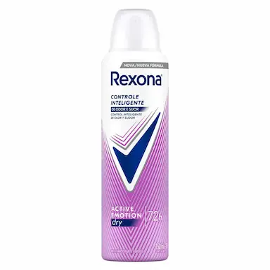 Desodorante Antitranspirante Aerosol Rexona Active Emotion Feminino 72h 150ml