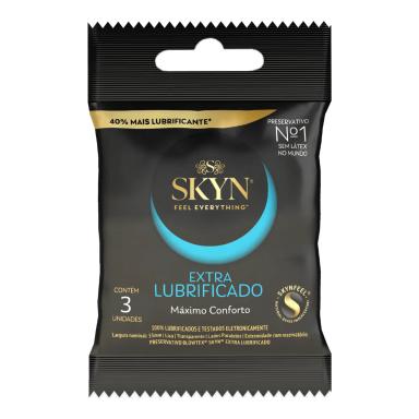 Camisinha Skyn Extra Lubrificado 3 unidades
