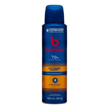 Desodorante Antitranspirante Aerosol Bozzano Extreme Sport Masculino 72h 150ml