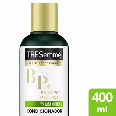 Condicionador TRESemmé Baixo Poo + Nutrição 400ml