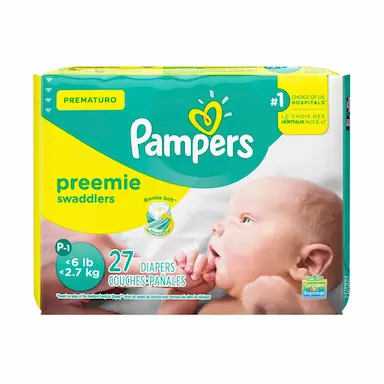 Fralda Pampers Care Prematuro 27 unidades