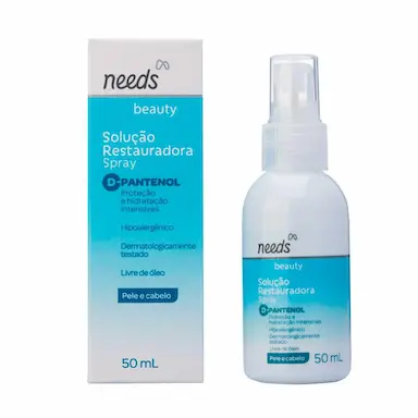 Spray Restaurador Needs Beauty D-Pantenol Pele e Cabelo 50ml
