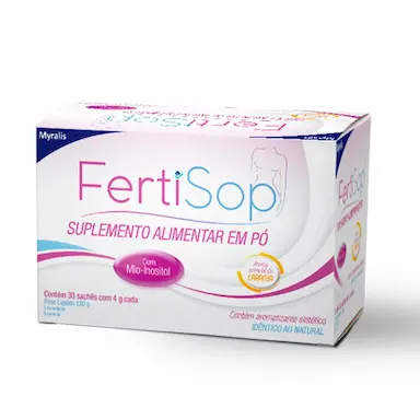 Polivitamínico Myralis FertiSop para Gestantes em pó 30 sachês