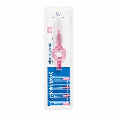 Refil Interdental CPS 0,8 MM Curaprox Cor Rosa com 1 unidade