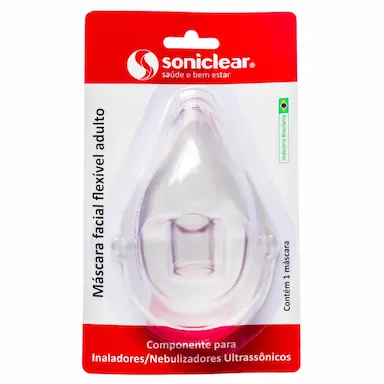 Máscara Flexível para Inalação Soniclear Adulto 1 unidade