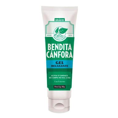 Bendita Cânfora Gel Relaxante com 80g