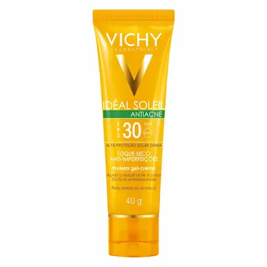 Protetor Solar Facial Antiacne FPS 30 Vichy Ideal Soleil 40g