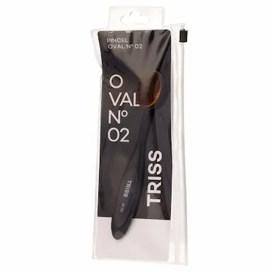 Pincel de Maquiagem Oval Triss Nº02 1 Unidade