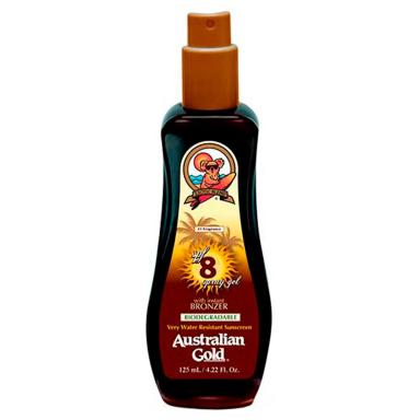 Bronzeador Australian Gold Gel Spray FPS 8 125ml