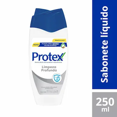 Sabonete Líquido Corporal Protex Limpeza Profunda com 250ml