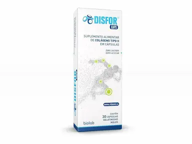 Colágeno Disfor Caps 40mg 30 cápsulas