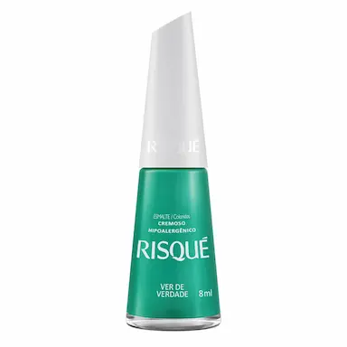 Esmalte Cremoso Risqué 8ml - Ver de Verdade