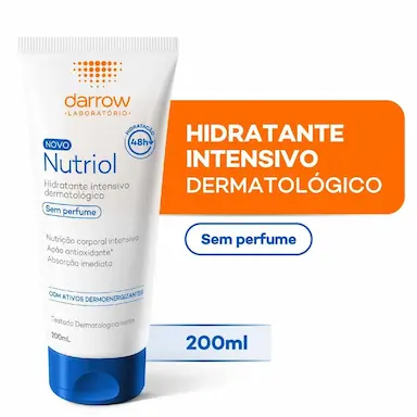 Hidratante Corporal Darrow Nutriol Sem Perfume com 200ml
