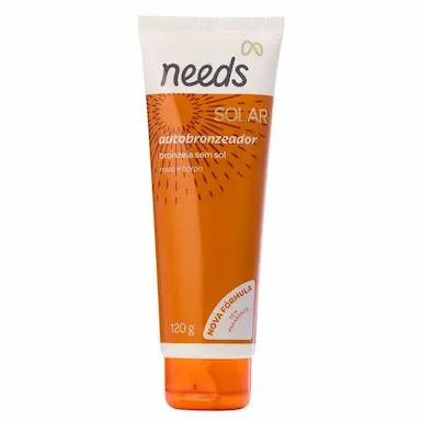 Autobronzeador Needs Solar Rosto e Corpo 120g