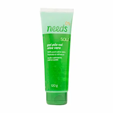 Gel Pós-Sol Needs Solar Aloe Vera 120g