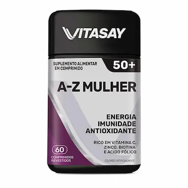 Polivitamínico Vitasay 50+ Mulher A-Z 60 comprimidos
