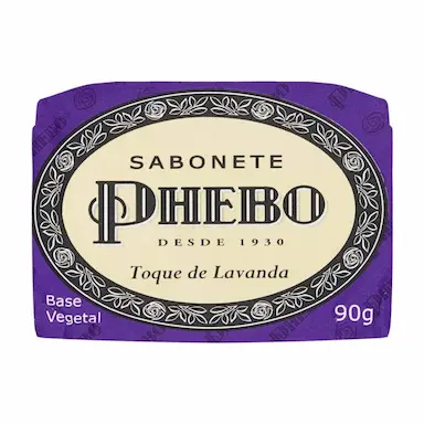 Sabonete em Barra Phebo Toque de Lavanda com 90g