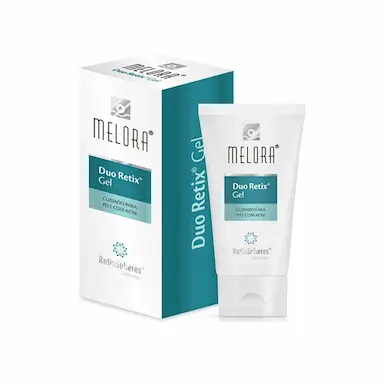 Gel de Limpeza Facial Melora Duo Retix Gel Pele Acneica 30g