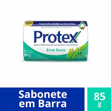Sabonete em Barra Protex Erva Doce