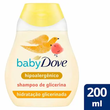 Shampoo de Glicerina Baby Dove Hidratação Glicerinada 200ml