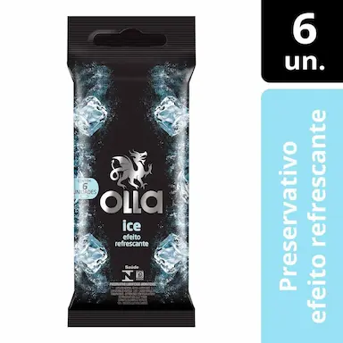 Camisinha Olla Ice com 6 unidades