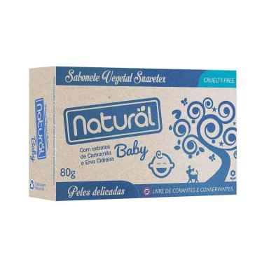 Sabonete em Barra Vegetal Natural Baby